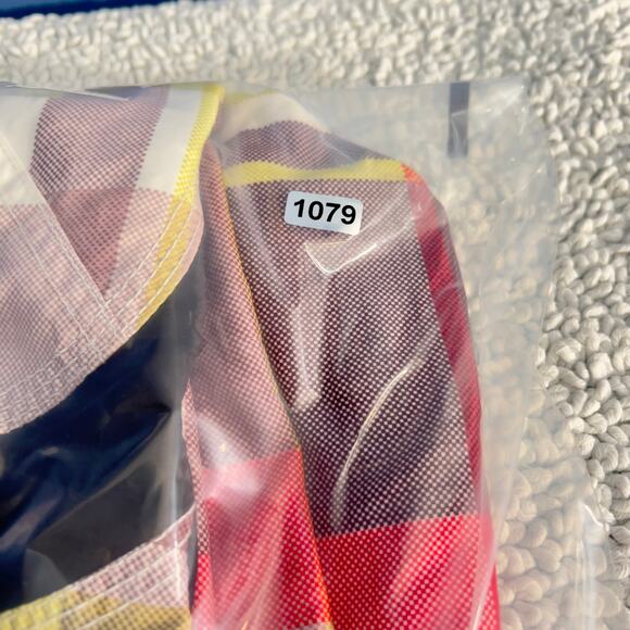 O'Neill Plaid Boardshorts Men's 37W Zip Side Pocket Hook & Loop &Tie String - Picture 11 of 11